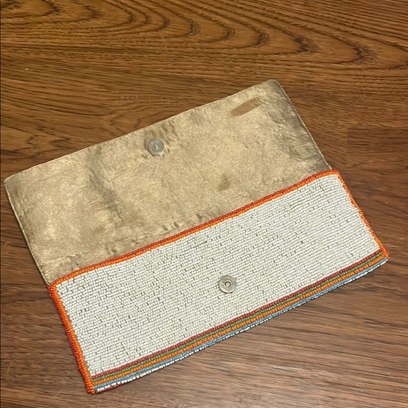 ALDO Vintage Multicolor Beaded Clutch - Picture 2 of 9